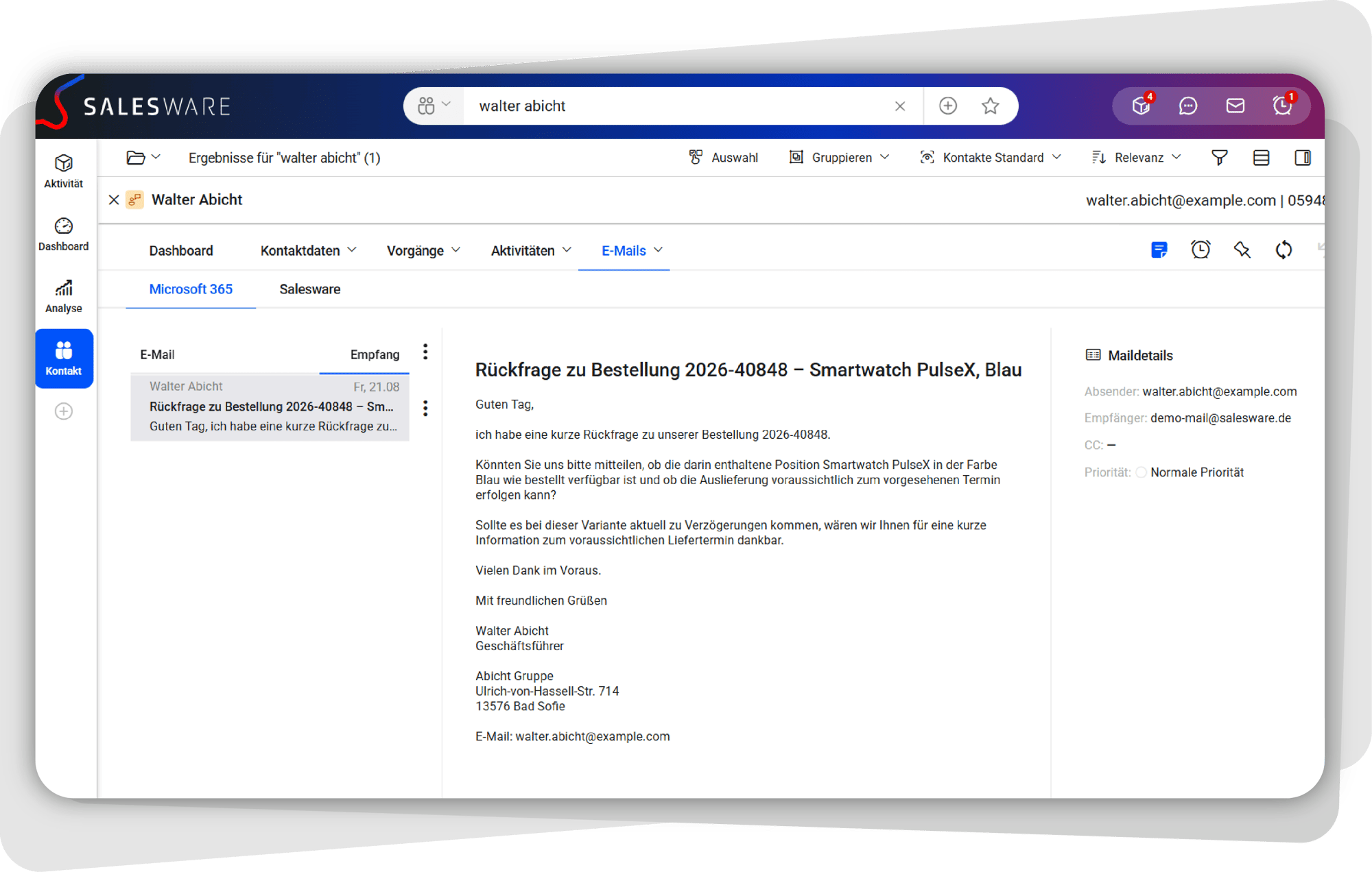 Screen_Salesware-Outlook-Mail-Doku