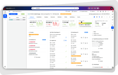Screen__Salesware-Kundendashboard